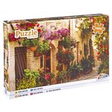 Grafix puzzle Narrow street flowers - 1.000 delova | ePonuda.com