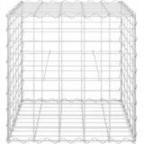  Kockasta gabionska povišena gredica od čelične žice 50x50x50 cm | shoptok.hr