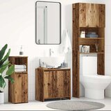 vidaXL Kupaonski ormarić za umivaonik staro drvo 60x33x60 cm | shoptok.hr