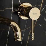REA Bath Ugradbena slavina za umivaonik Rea Lungo Diamond Gold | shoptok.hr