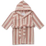 Liewood otroški kopalni plašček reggie stripe rose/sandy Cene