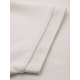 Ombre Men's polo shirt with zipper neckline - white | Shoptok.si