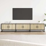 vidaXL TV omarica sonoma hrast 210x35x41 cm inženirski les | Shoptok.si