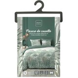 Douceur d intérieur Zelena bombažna posteljnina za zakonsko posteljo/podaljšana 240x220 cm Nymea – | Shoptok.si