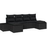  Sjedeća garnitura za vrt 6 kom. Bež poliratan 294 x 117 x 69 cm | shoptok.hr