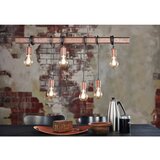 Eglo 49859 - Luster na sajli TOWNSHEND 4 6xE27/60W/230V | Eponuda.com