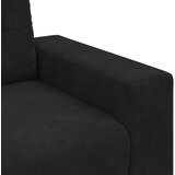  Set sofe 3 pcs Crna 221 x 80 x 80 cm Baršun | shoptok.hr