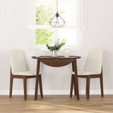 vidaXL Jedilni stoli z blazinami 2 kosa Brown Solid Wood Rubber | Shoptok.si
