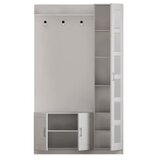 Hanah home Ormarić za hodnik Rb-054, 120x200x35 cm, Bijeli | Eponuda.ba