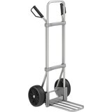 eurokraft pro aluminijast voziček za prevoz vreč, nakladalna površina za pakete šxg 430 x 250 mm, aluminij, kolesa iz polne gume Cene