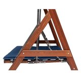 Hanah home Roma 2002 - Navy Blue Navy Blue Garden Triple Swing Chair | ePonuda.com
