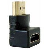 X Wave HDMI 270 degree right angle adapter gold plated high speed HDMI male to female connector ( Adapter HDMI 270 Degree Right Angle ) cene