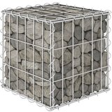 vidaXL Kockasta gabionska povišena gredica od čelične žice 30x30x30 cm Cijene