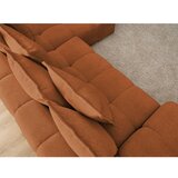 Bobochic Paris Sklopiva/s prostorom za odlaganje kutna garnitura od šenila boja terakote (s desnim kutom/s ležaljkom) Everest – | shoptok.hr