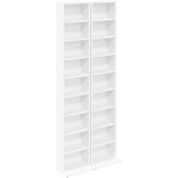 Cd ormar 2 kom. Bijela 33 x 23,5 x 175 cm Konstruirano drvo | shoptok.hr