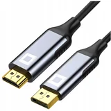 Co2 DISPLAYPORT HDMI 2.1 KABEL DP - HDMI FHD 240HZ 8K 60HZ HDR 3M, (21748517)