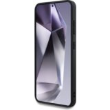 Guess GUHCS25SPGT4MBK ovitek za Samsung Galaxy S25 5G - Grained - črn | Shoptok.si