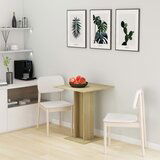 vidaXL bistro stol boja hrasta sonome 60 x 60 x 75 cm od iverice Cijene