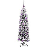 vidaXL Umestno božično drevo Zelena 150 cm PVC in Jeklo in Plastika | Shoptok.si