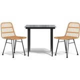  3-dijelni vrtni blagovaonski set od poliratana | shoptok.hr