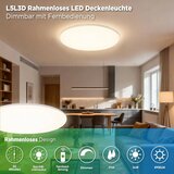 L5L3D 35 cm LED stropna svetilka z daljincem | Shoptok.si