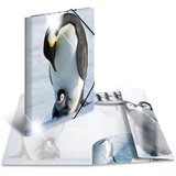 Herma Mapa z elastiko A3 PP, Glossy Pinguin Cene