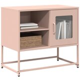 Furnova TV omarica roza 68x39x60,5 cm jeklo, (21924631) Cene