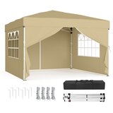 Songmics Paviljon 3x3x2,6 m bež, (5000248594) | Shoptok.si