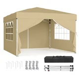 Paviljon 3x3x2,6 m bež, (5000248594)