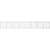  Gabionska košara s poklopcem 800x50x100 cm pocinčano željezo | Eponuda.com