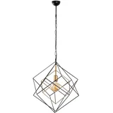 Opviq lights Crna viseća svjetiljka s metalnim sjenilom ø 51 cm Till –