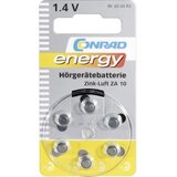 Conrad energy gumbasta baterija ZA 10 cink-zračni 90 mAh 1.4 V 6 St. | Eponuda.ba