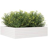  Vrtna sadilica bijela 90 x 90 x 23 cm od masivne borovine | Eponuda.com