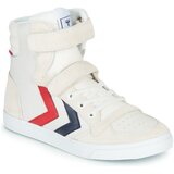 Hummel SLIMMER STADIL LEATHER HIGH JR Bijela Cijene