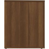  Noćni ormarići 2 kom boja dimljenog smeđi 50x39x47 cm | shoptok.hr