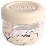 NOBRAND Quokka, Posoda za hrano z vintage cvetličnim motivom 500ml s pokrovom, Bež, (5000071439) Cene