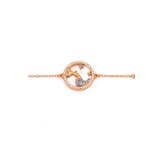 Fenzy Narukvica S Privjeskom, Aquarius, Rose Gold Cijene