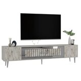 Hanah home tv polica Dekolp3 ephesus marble silver