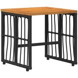  Set vanjskog namještaja 5 pcs Crna i tamno siva | shoptok.hr