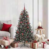 vidaXL Umjetno božićno drvce s stalakom Zelena 83.5 x 83.5 x 150 cm | shoptok.hr