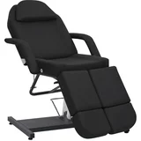 stolica od umjetne kože crna 180 x 62 x 78 cm