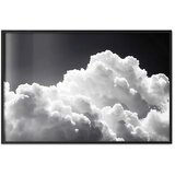  Plakat Discover the Infinite Play of Sunlight – Clouds and Shadows in the Sky 42x29.7 Crni okvir | shoptok.hr