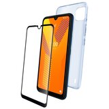 Wiko Ohišje in zaš?ita zaslona za Y62 / Power U20 Fleksibilen in proti praskam, Prozorno ?rna, (21302722) | Shoptok.si