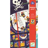 Djeco sestavljanka – piratska ladja – 36 kosov