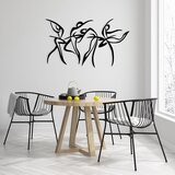 Wallity Zidna dekoracija Felicita M, 97 x 56,5 cm, Crna | Eponuda.ba