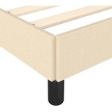  Okvir za krevet bez madraca krem 90x190cm od tkanine | shoptok.hr