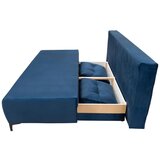 Mömax zofa Boxspring Viera, Temno Modra, Ležišče, Predal | Shoptok.si