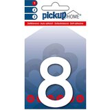 Rio 3D Home Kućni broj (Visina: 6 cm, Motiv: 8, Bijele boje, Plastika, Samoljepljivo) Cijene
