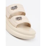 SEASTAR Light beige women's platform flip-flops | ePonuda.com