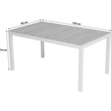 Gardenson Vrtna Miza Naxos, 150x90, Masivno | Shoptok.si